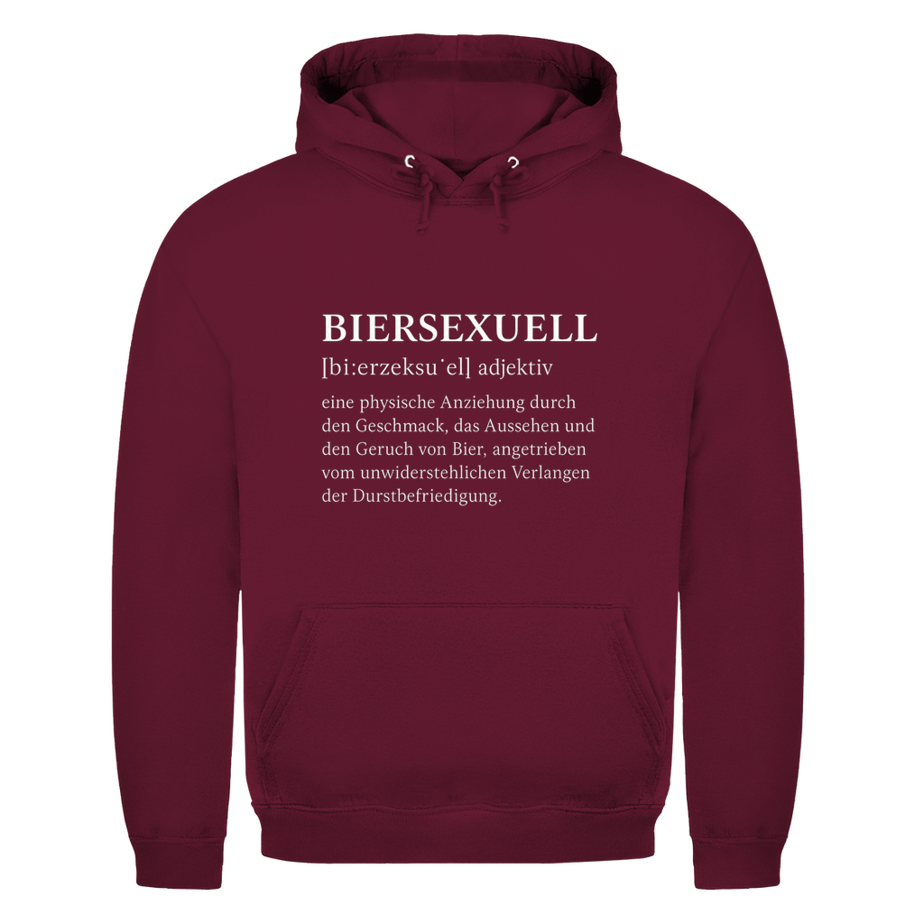 Unisex Hoodie- Biersexuell