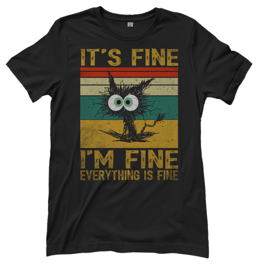 T-Shirt Frauen-It’s Fine I’m Fine