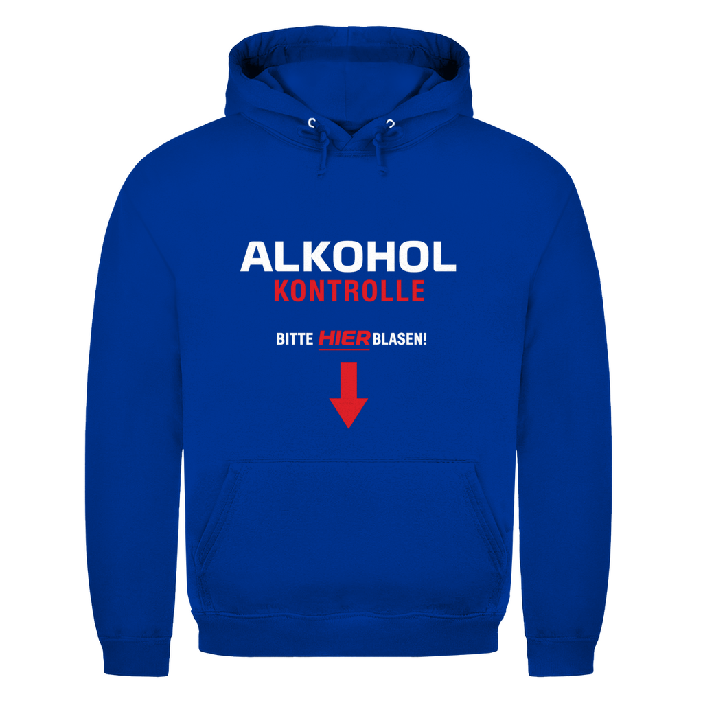 Unisex Hoodie- Alkohol kontrolle
