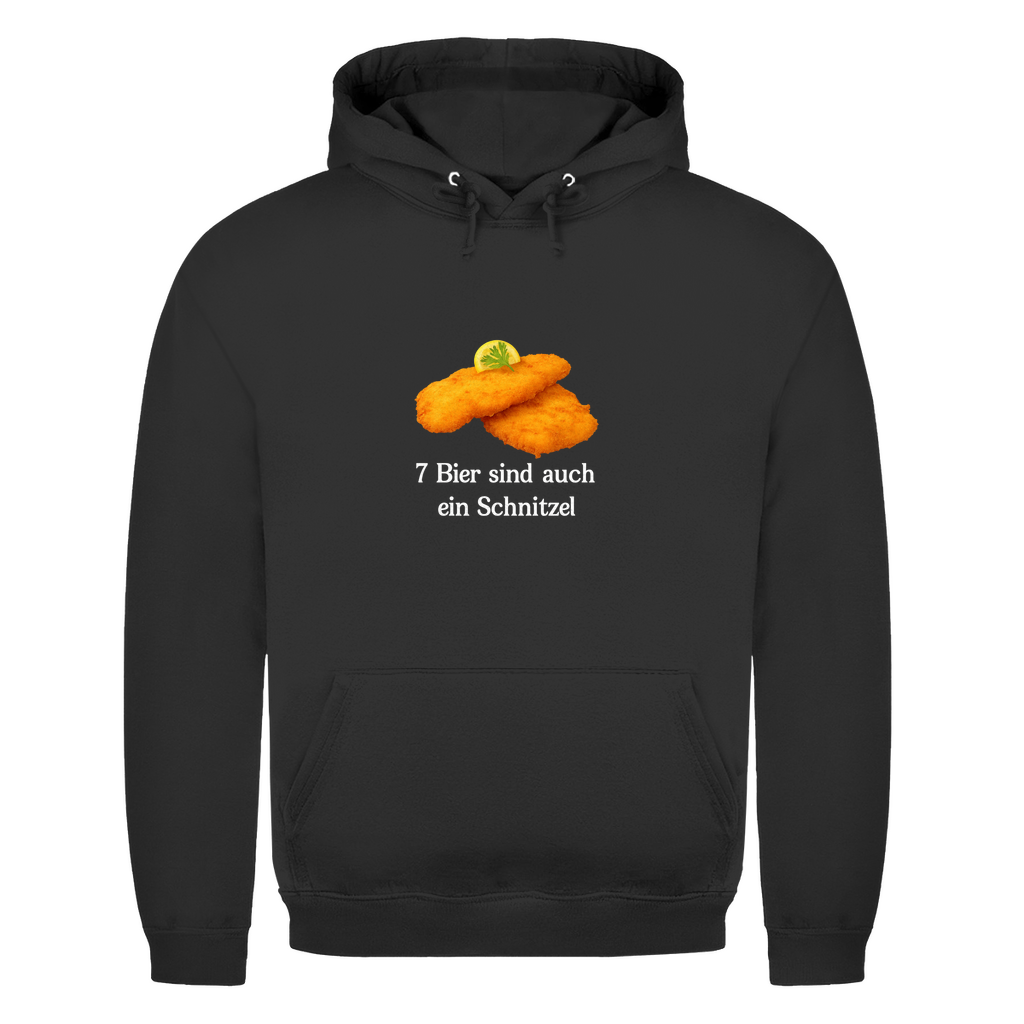 7 Bier sind auch ein Schnitzel | Unisex Hoodie