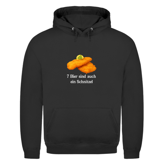 7 Bier sind auch ein Schnitzel | Unisex Hoodie