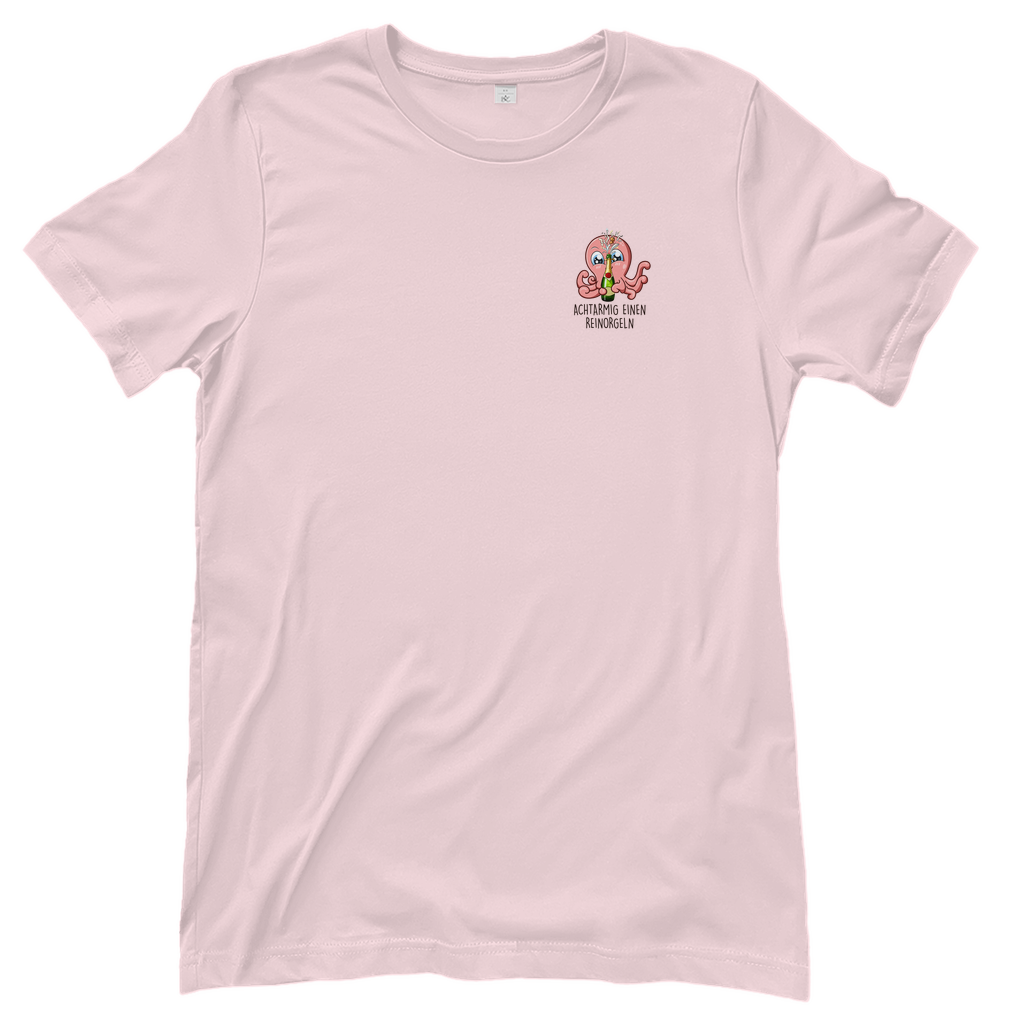 Achtarmig einen reinorgeln Sekt Brustdruck | Premium Frauen T-Shirt