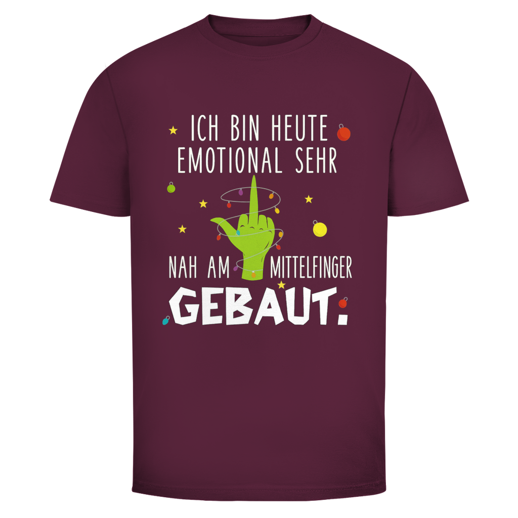 Emotional sehr nah am Mittelfinger | Unisex T-Shirt