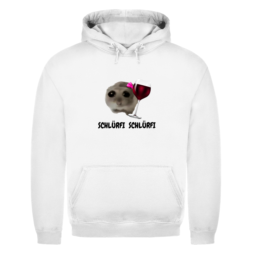 Unisex Hoodie-Wein Schlürfi Schlüfi