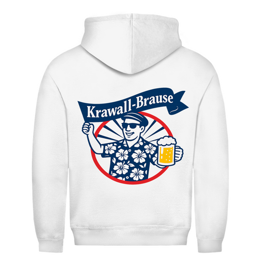 Unisex Hoodie- Rückenprint Krawall Brause