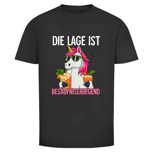T-Shirt Männer - Die Lage ist Besäufniserregend