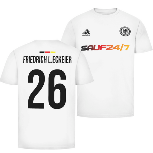 Friedrich L.Eckeier Deutschland Fan Edition beidseitig | Unisex T-Shirt