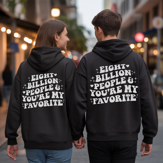 Eight Billion People Rückendruck x Pärchen Bundle