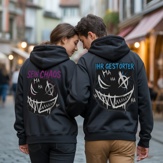Ihr Gestörter x Sein Chaos Rückendruck Pärchen Bundle