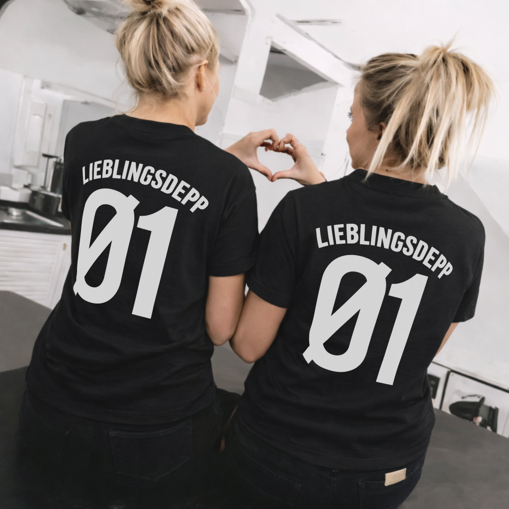 Lieblingsdepp 01 Rückendruck x Beste Freunde Shirt Bundle