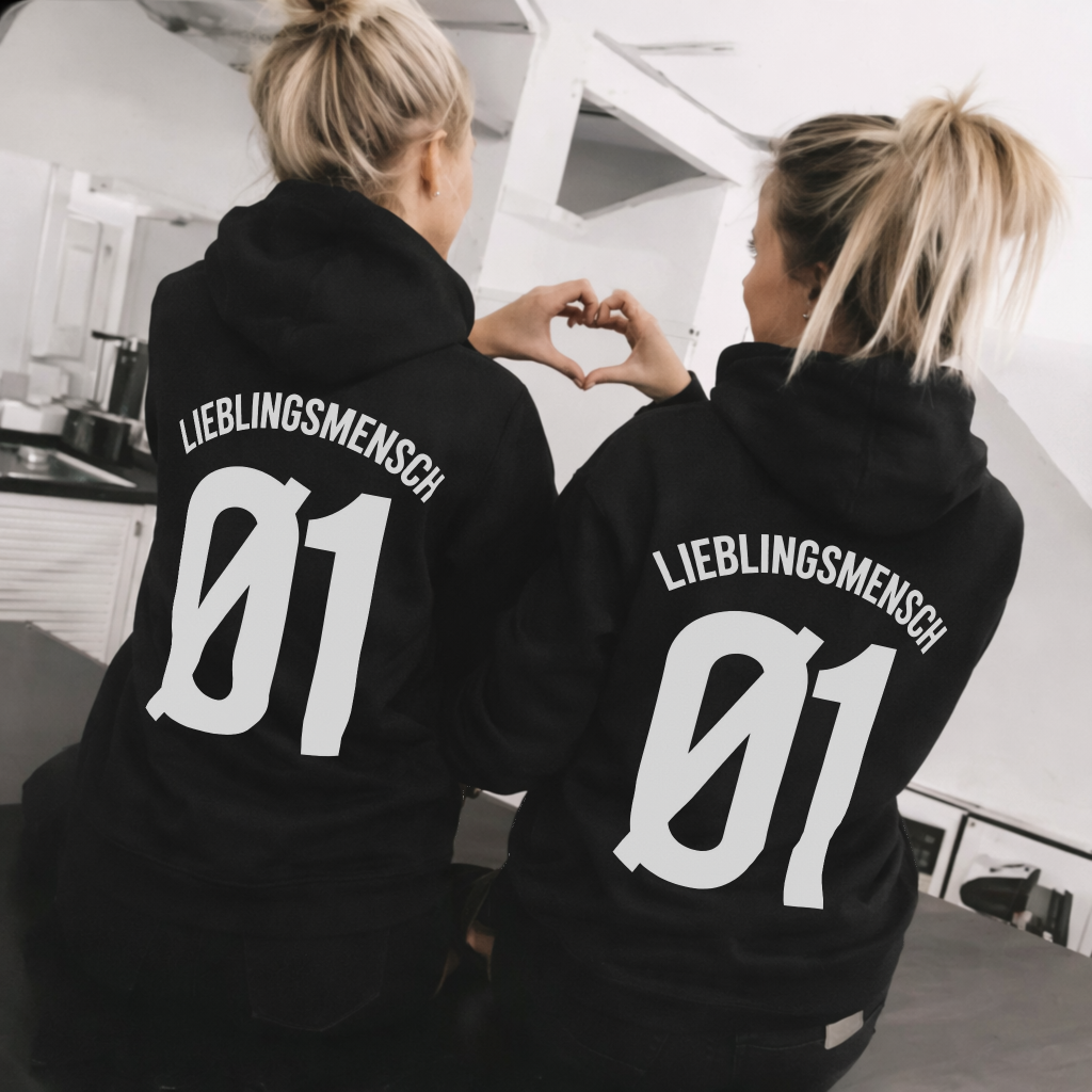 Lieblingsmensch 01 Rückendruck x Beste Freunde Hoodie Bundle