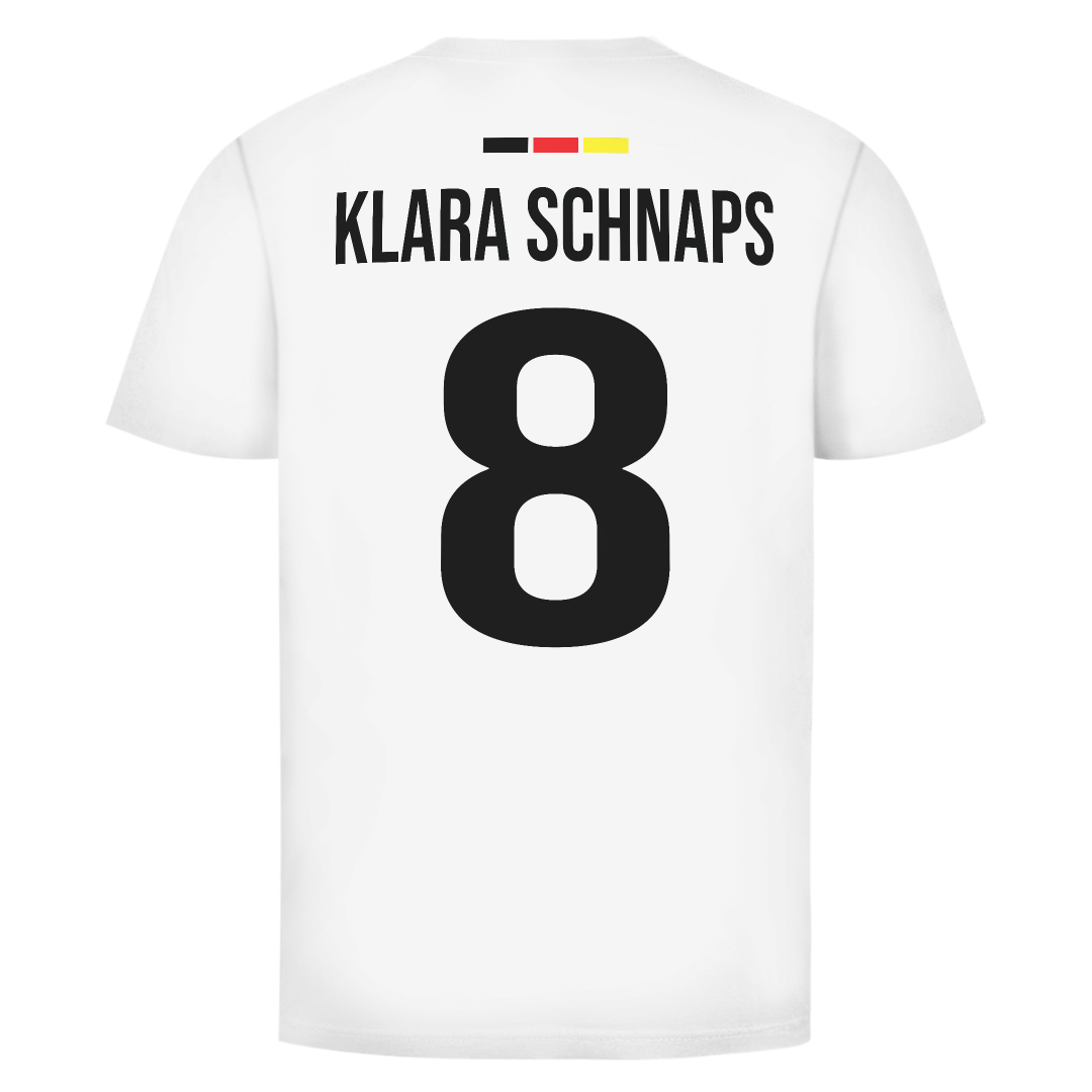 Klara Schnaps Deutschland Fan Edition beidseitig | Unisex T-Shirt