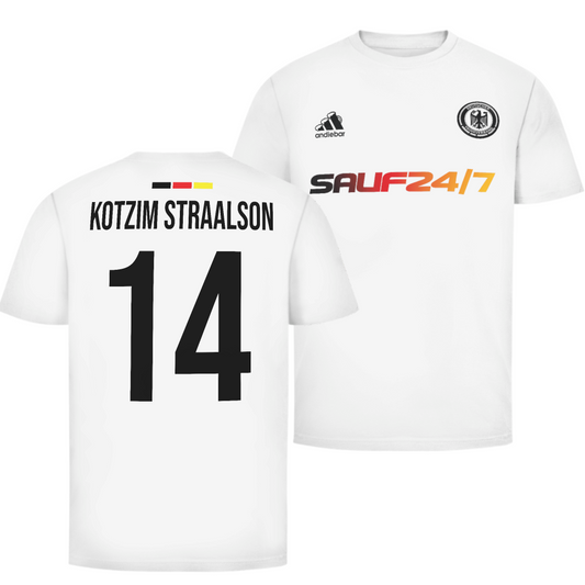 Kotzim Straalson Deutschland Fan Edition beidseitig | Unisex T-Shirt