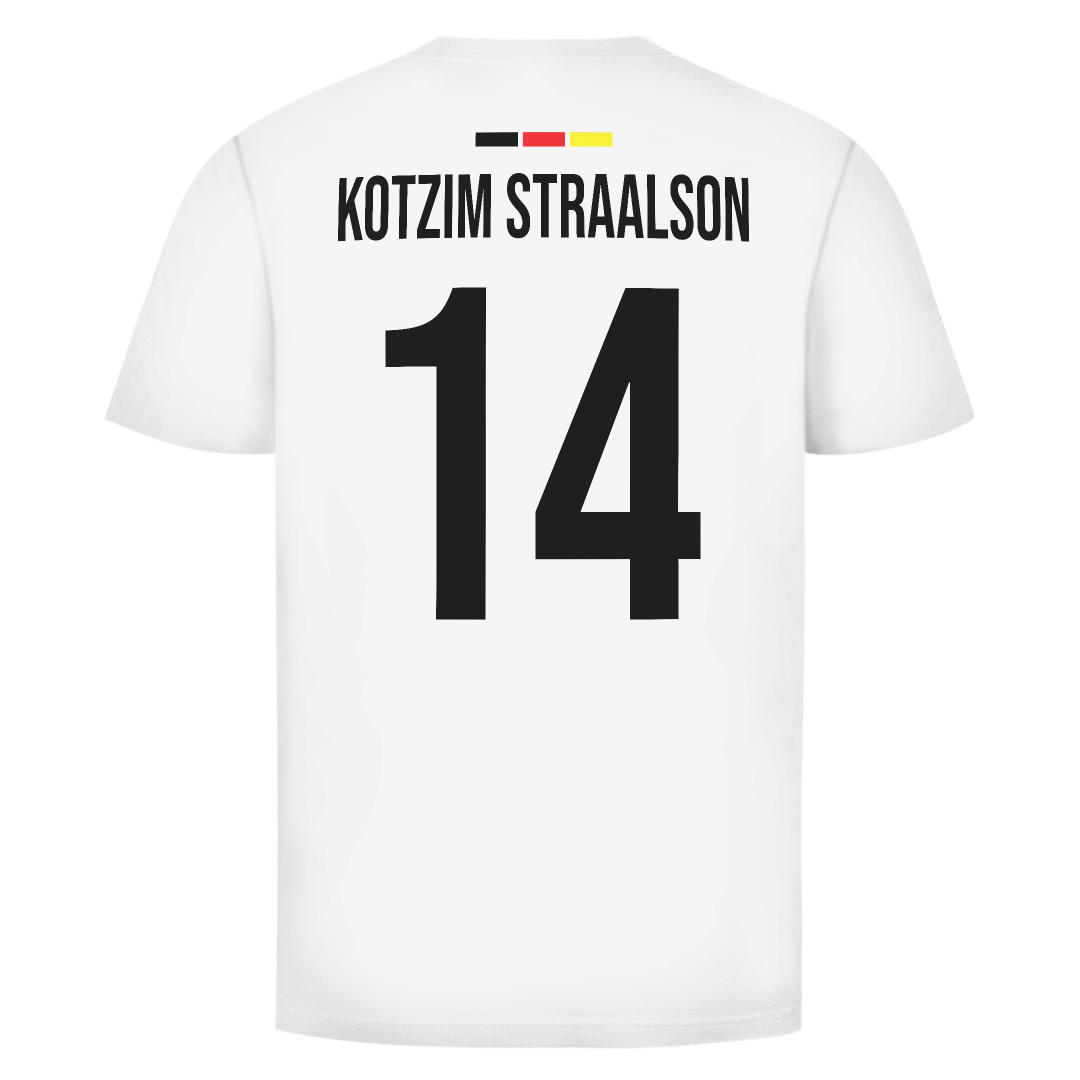 Kotzim Straalson Deutschland Fan Edition beidseitig | Unisex T-Shirt