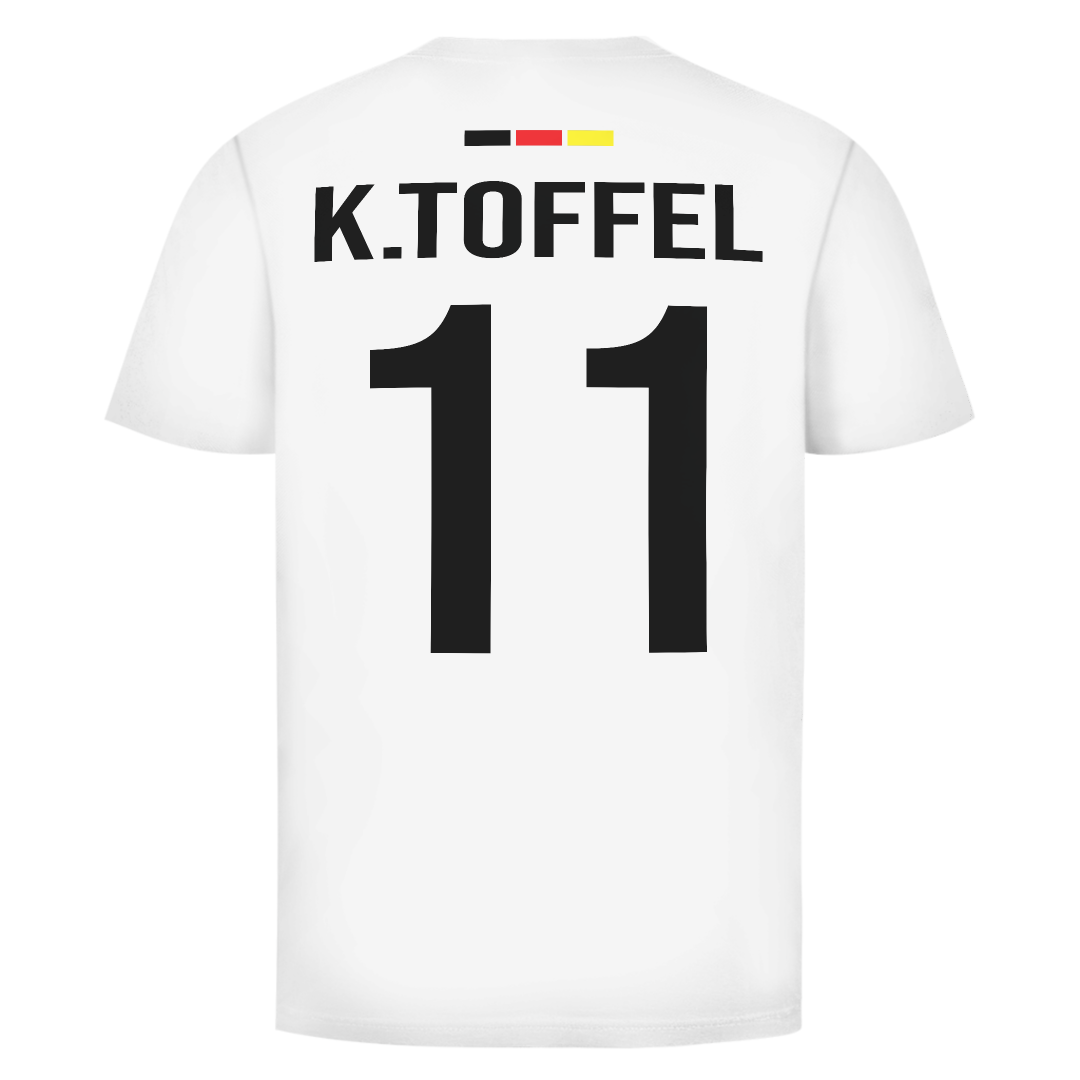 K.Toffel Deutschland Fan Edition beidseitig | Unisex T-Shirt