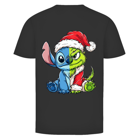 Gritch Rückendruck T-Shirt in Schwarz