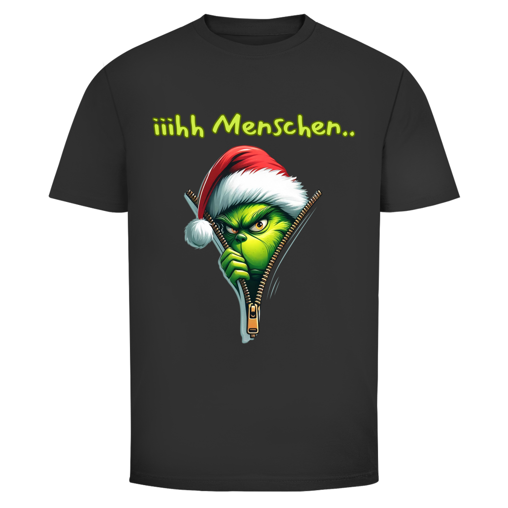 Grinch Menschen 2.0 | Unisex T-Shirt — Schwarz